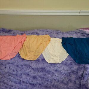 NEW Set of 4 hipster tag less underwear